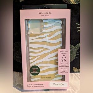 Kate Spade Protective Hardshell Case for iPhone 14 plus